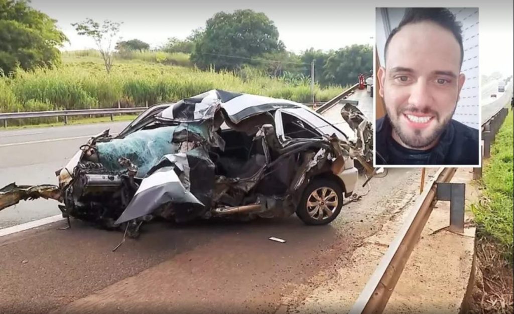 Jornalista vai cobrir acidente e descobre que filho morreu na colisão em Araraquara
