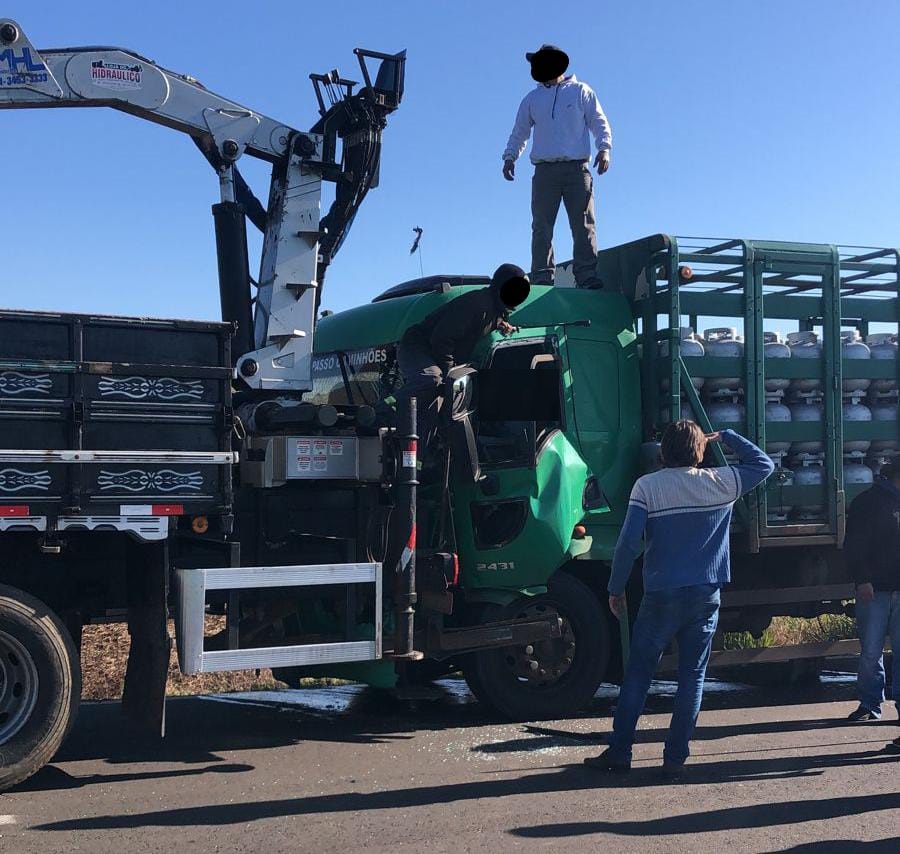 Grave colisão entre Coxilha e Sertão ERS-135