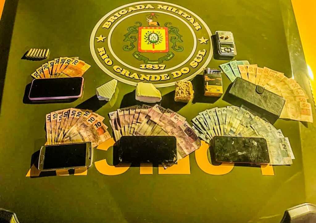 3º BPChoque prende indivíduo por tráfico de drogas em Canela