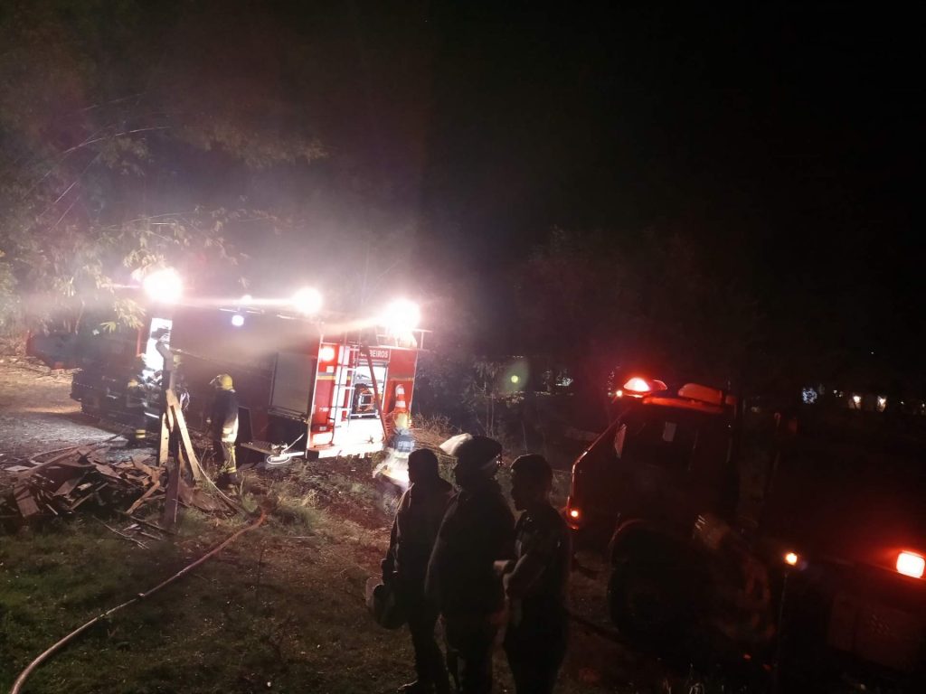 Incêndio com vítima fatal