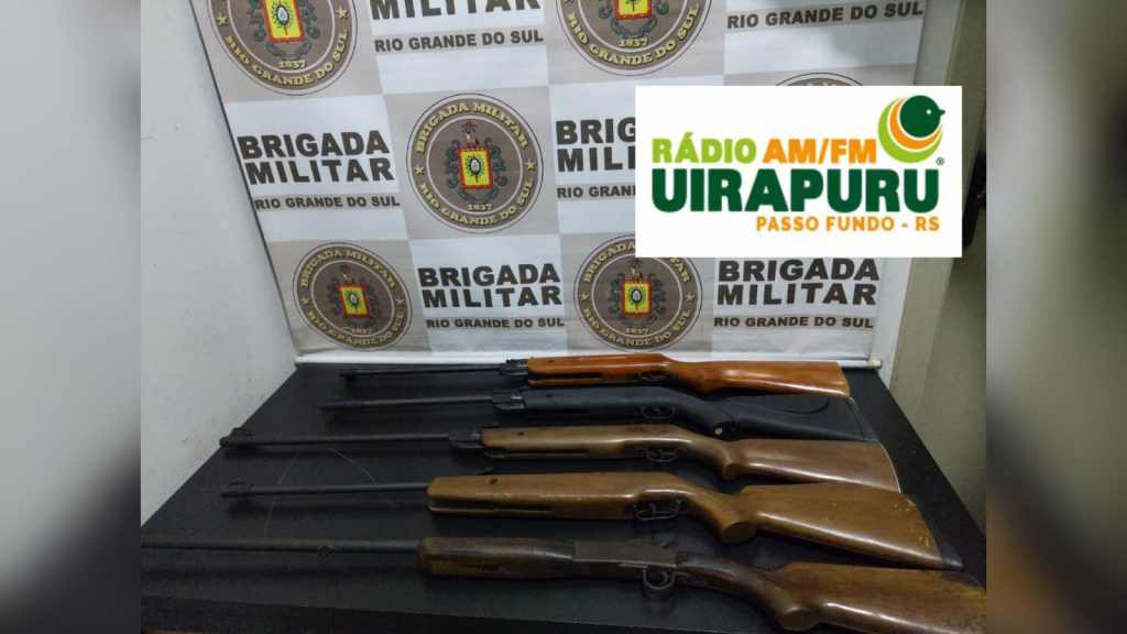 Após briga entre irmãos, arma de fogo é apreendida em residência de Passo Fundo