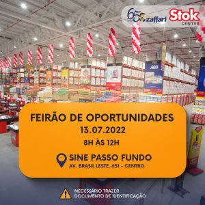 Comercial Zaffari realiza feirão de empregos nesta quarta-feira em Passo Fundo
