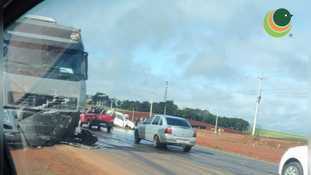 Colisão frontal resulta em morte na ERS 135 em Erechim