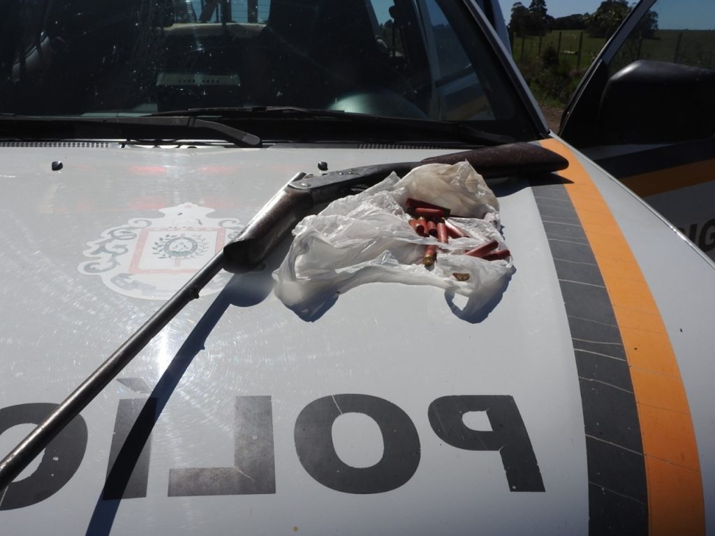 Homem é preso por porte ilegal de arma de fogo em quanto caçava em Soledade