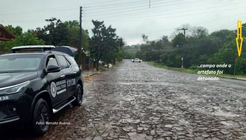 BOPE é chamado à Panambi para recolhimento de granada