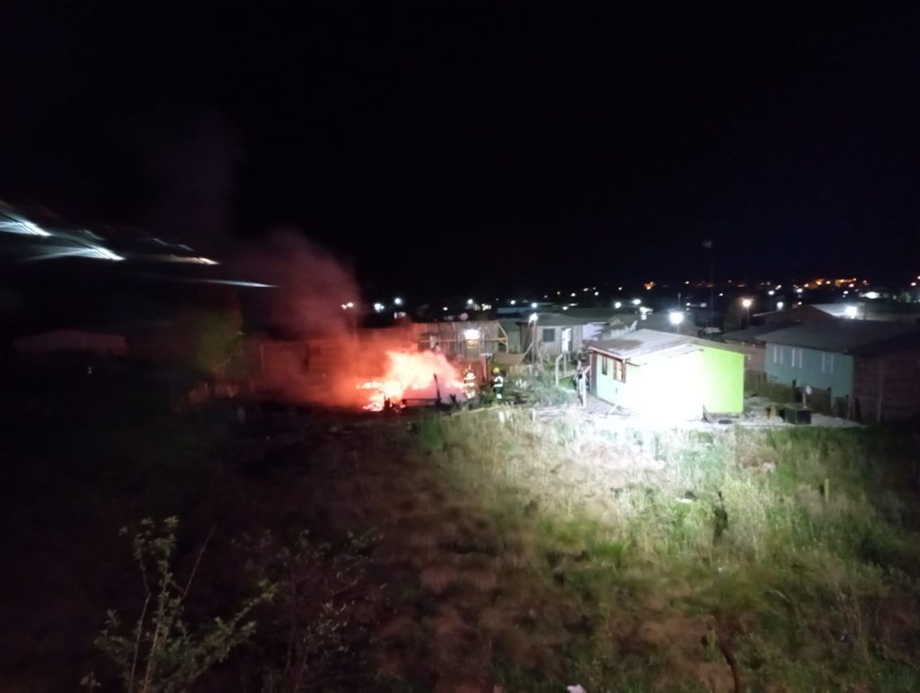 Homem coloca fogo na própria casa em Passo Fundo