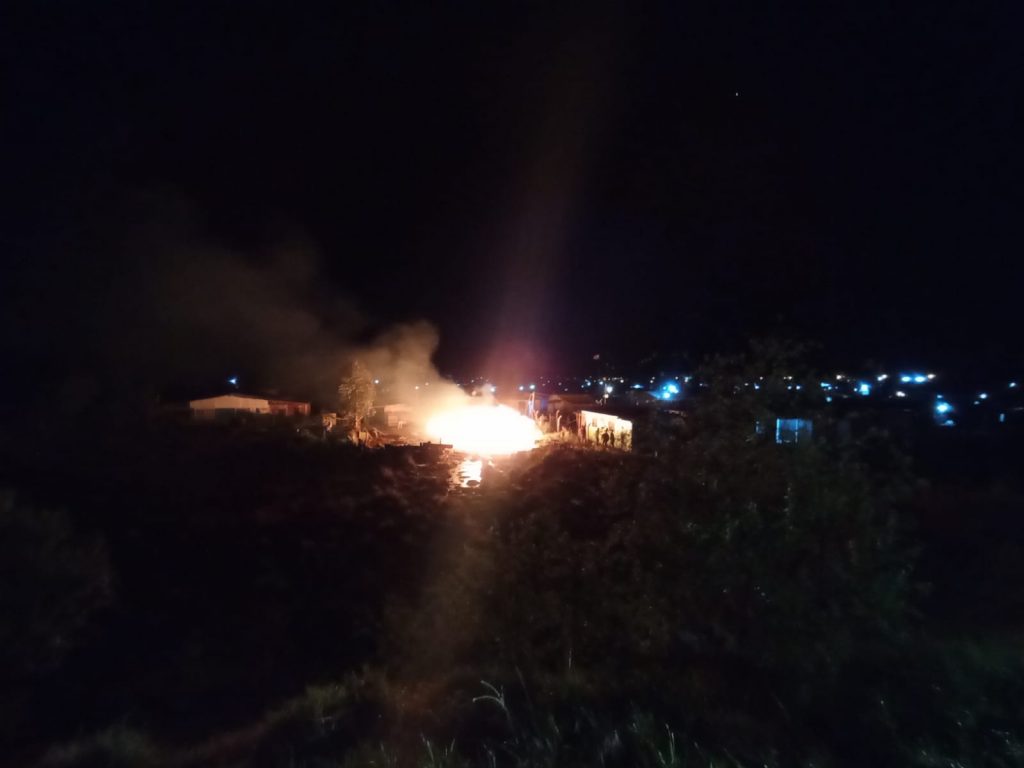 Homem coloca fogo na própria casa em Passo Fundo
