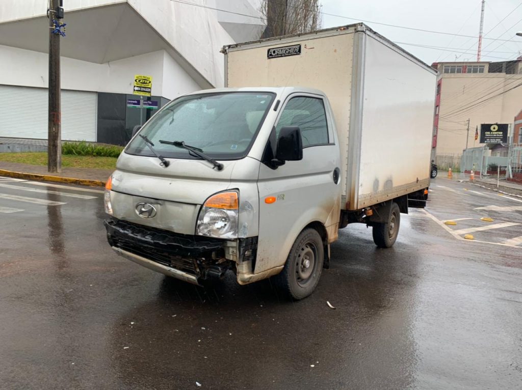 Acidente de trânsito é registrado no Bairro Boqueirão em Passo Fundo