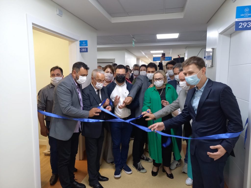 Com 24 leitos, unidade de Internação Oncológica Pediátrica do HSVP é inaugurada