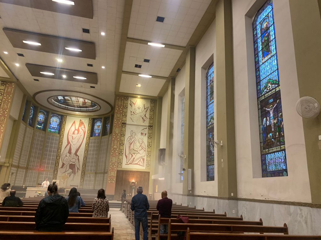 Princípio de incêndio é registrado na Catedral de Passo Fundo