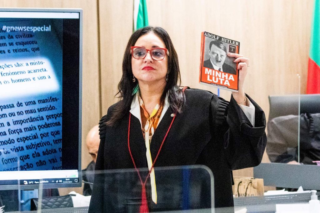 Promotora Lúcia Callegari. Créditos: Juliano Verardi - DICOM/TJRS